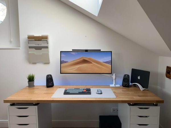 ikea setup ikea desk hack