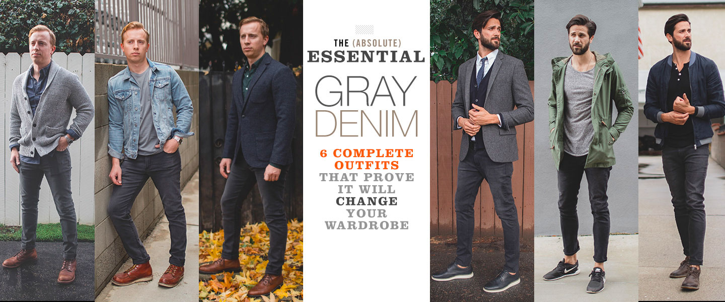 The Essentials: Gray Denim – 6 Complete Outfits That Prove It Will Change Your Wardrobe