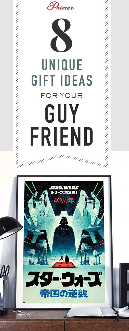 Unique gift ideas for guy friends