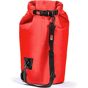 ice mule hands free cooler in red