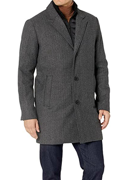 Dockers-Henry image of a grey wool peacoat