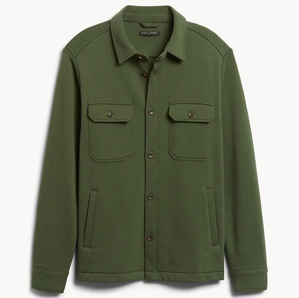 banana republic shirt jacket