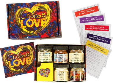 gourmet spices gift box from penzys