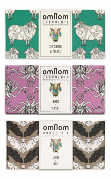 Omnom Chocolate Bars Trio Icelandic Bean to Bar Craft Chocolate