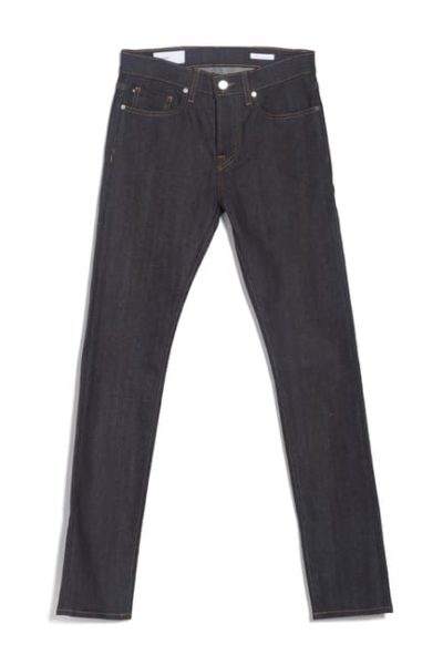 modern dark wash slim fit jeans for men