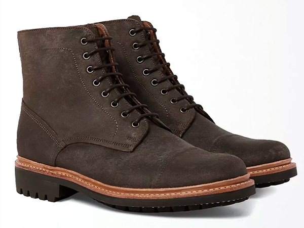 grenson suede boots