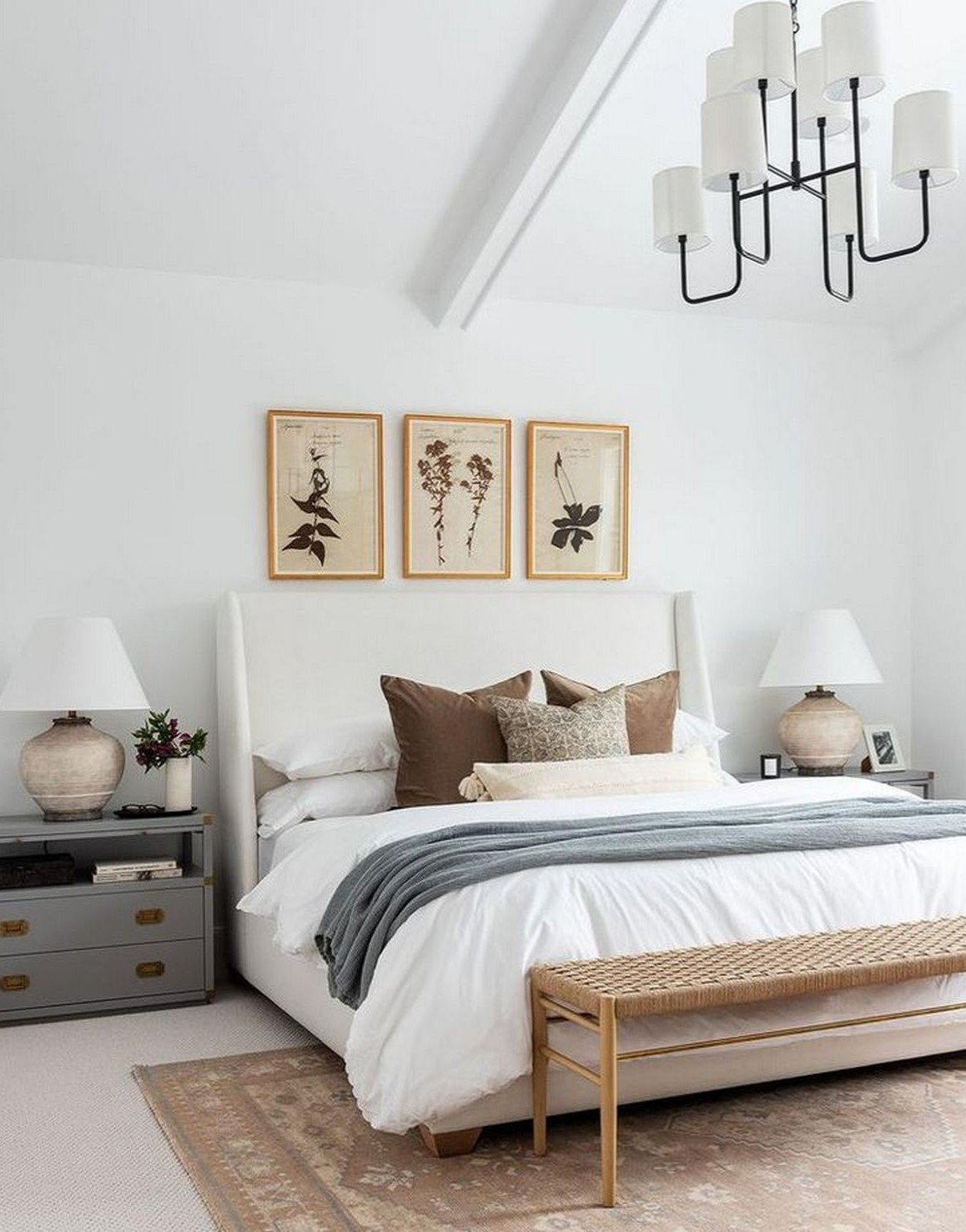 neutral style theme bedroom