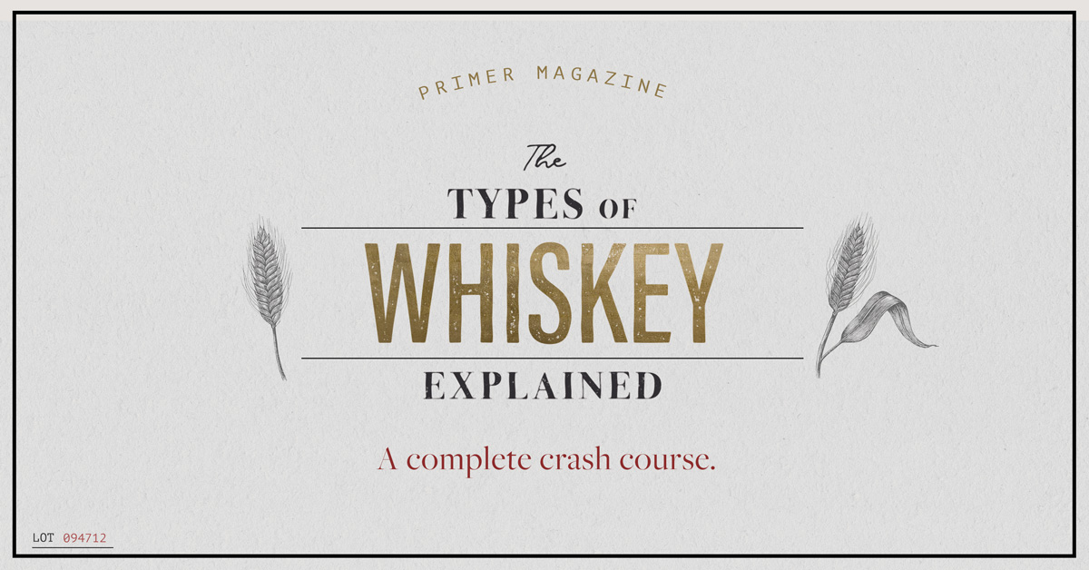 Types of Whiskey Explained: Everything You Need to Know to Get Started
