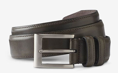 allen edmonds wide basic dress belt