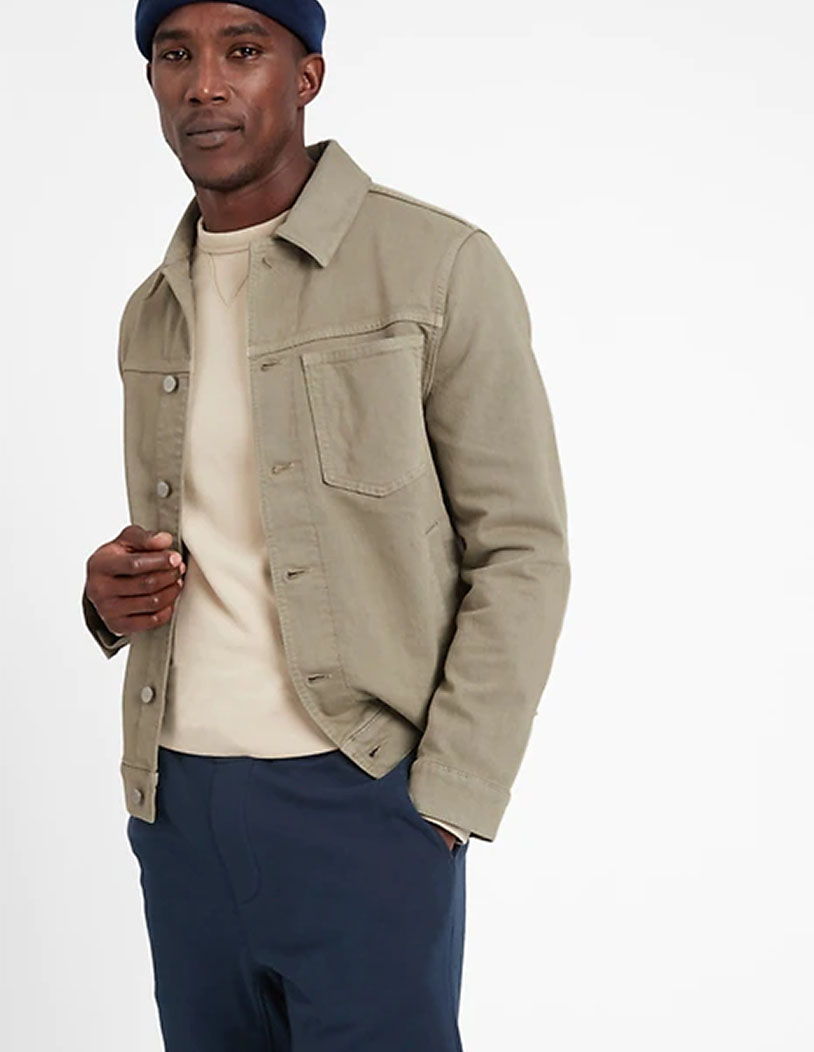 denim trucker jacket