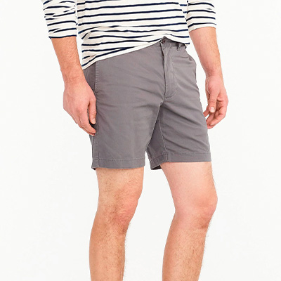 grey shorts for men