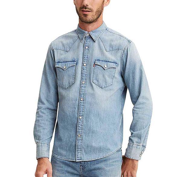 levi's denim shirt