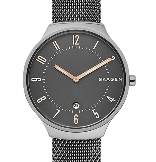 steel mesh watch skagen