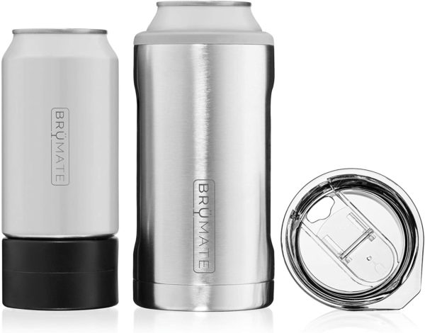 stainless steel insulated can cooler