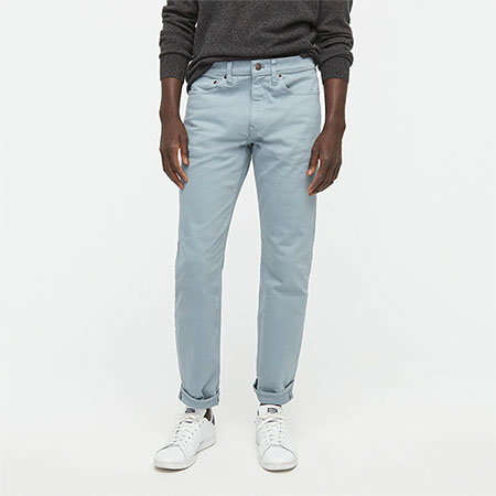 light denim blue pants