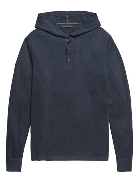 navy blue linen cotton sweater