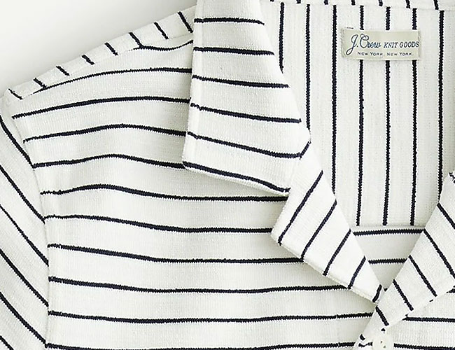 j.crew terry short sleeve shirt
