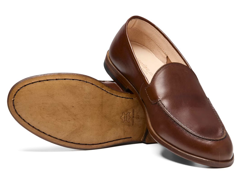 brown venetian loafers