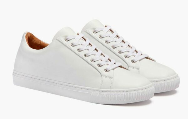 white trainer style shoes