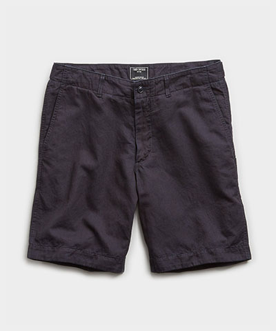 dark blue shorts