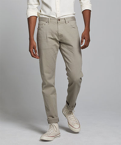 light grey chino pants slim fit