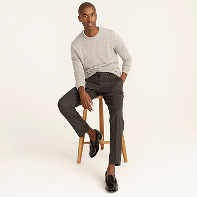 slim fit dress pants