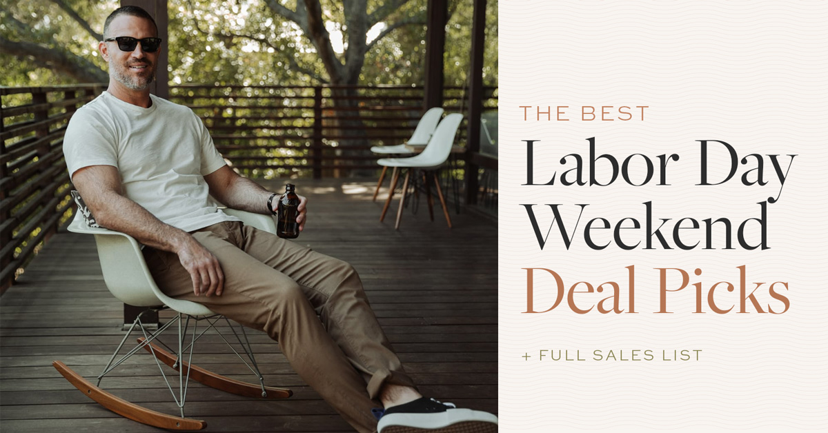 best men's style Labor Day sales