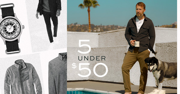 5 Under $50: October 5
