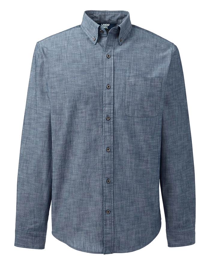 lands-end-chambray lands end chambray shirt