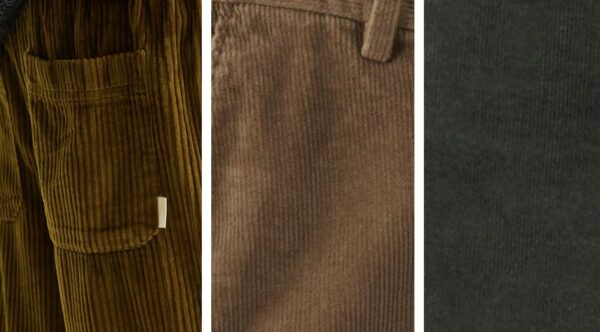 images of brown corduroy textures