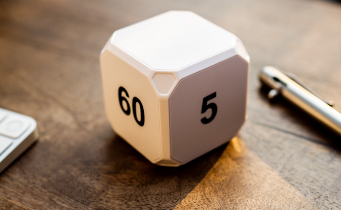cube timer for pomodoro