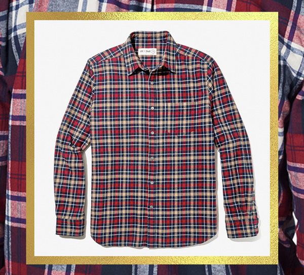 line of trade plaid shirt