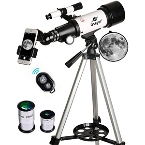 image of a telescope set
