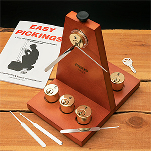 image of a lockpicking training set