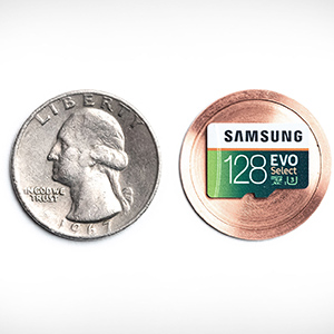 image of a hollow covert spy coin