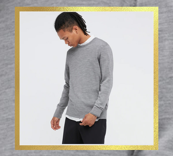 uniqlo merino wool sweater
