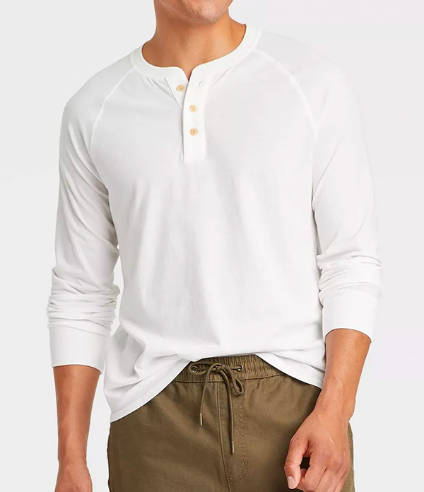 target white henley