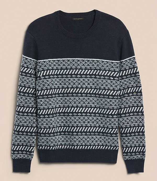 Banana Republic Factory Fair Isle Sweater