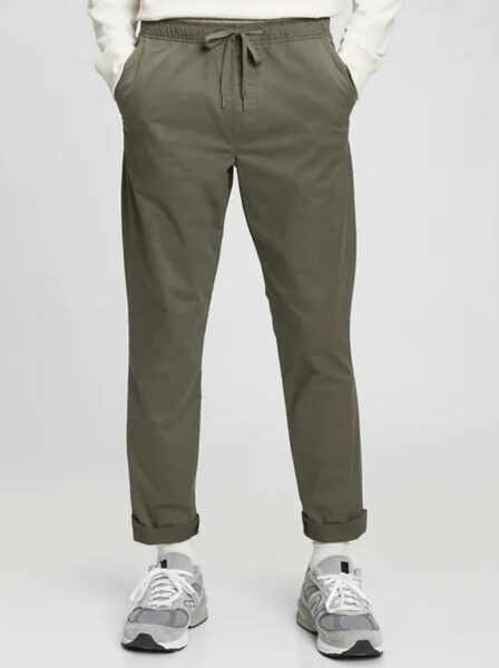 image of black tapered pants