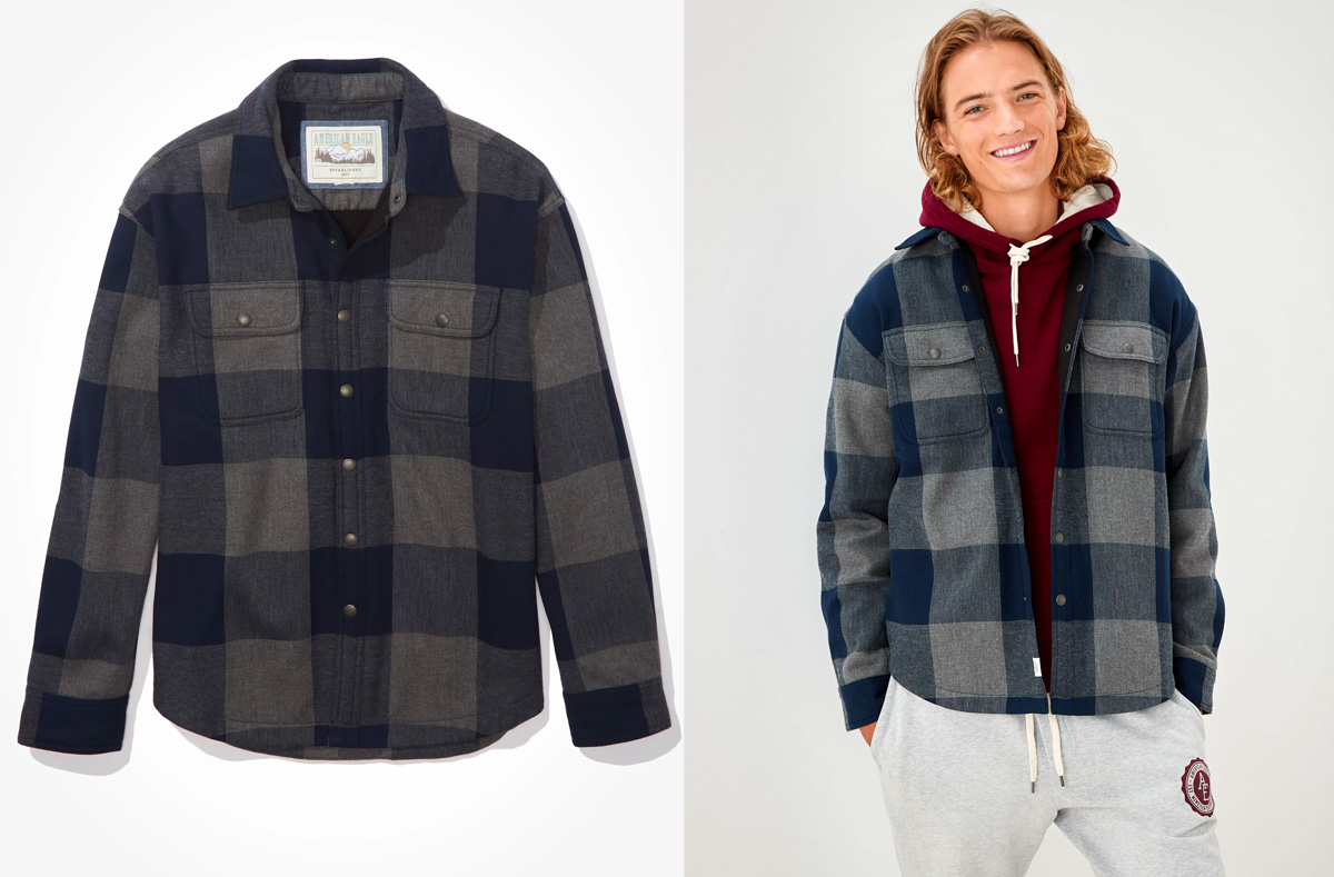 AE-overshirt american eagle overshirt