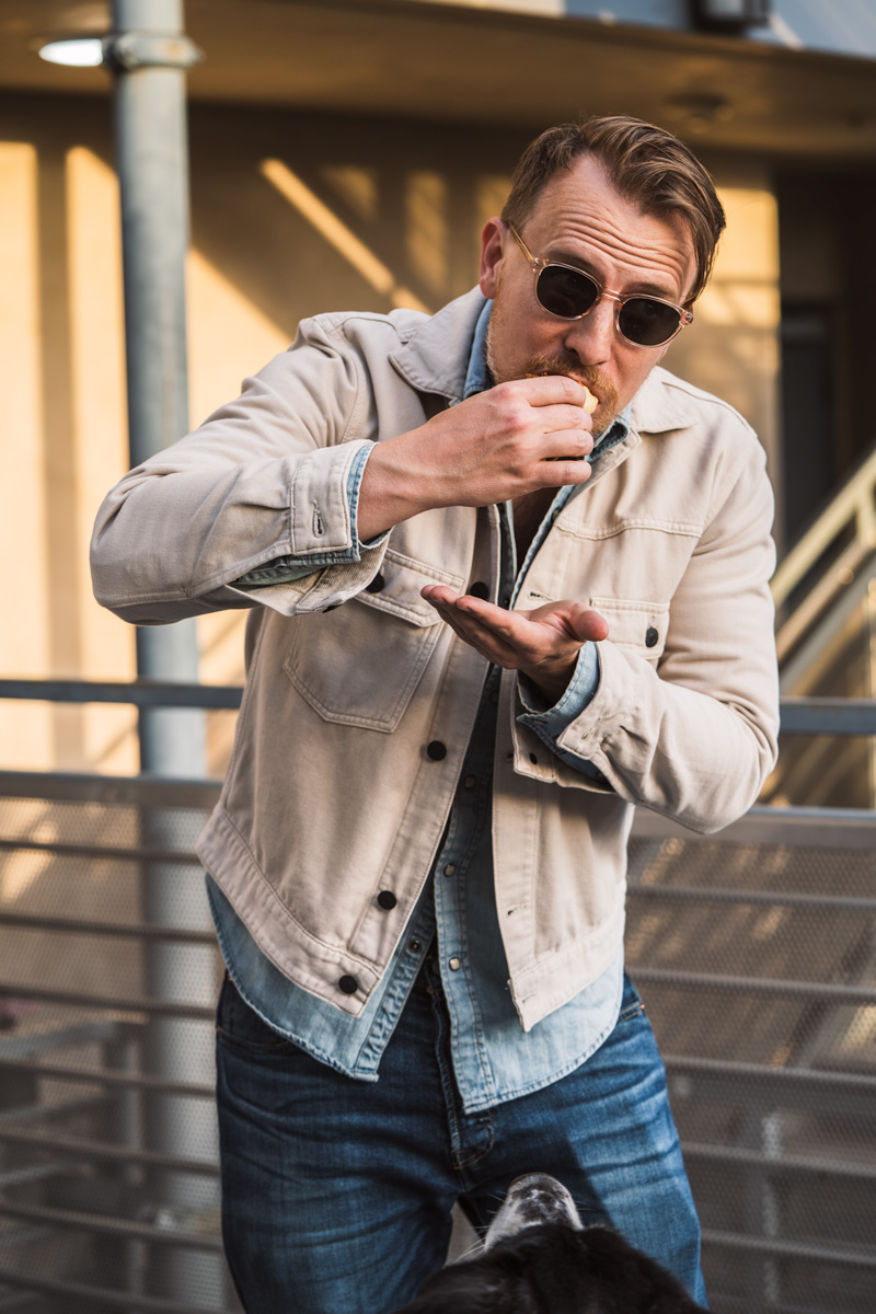 Christopher Cloos Mala sunglasses in Champagne