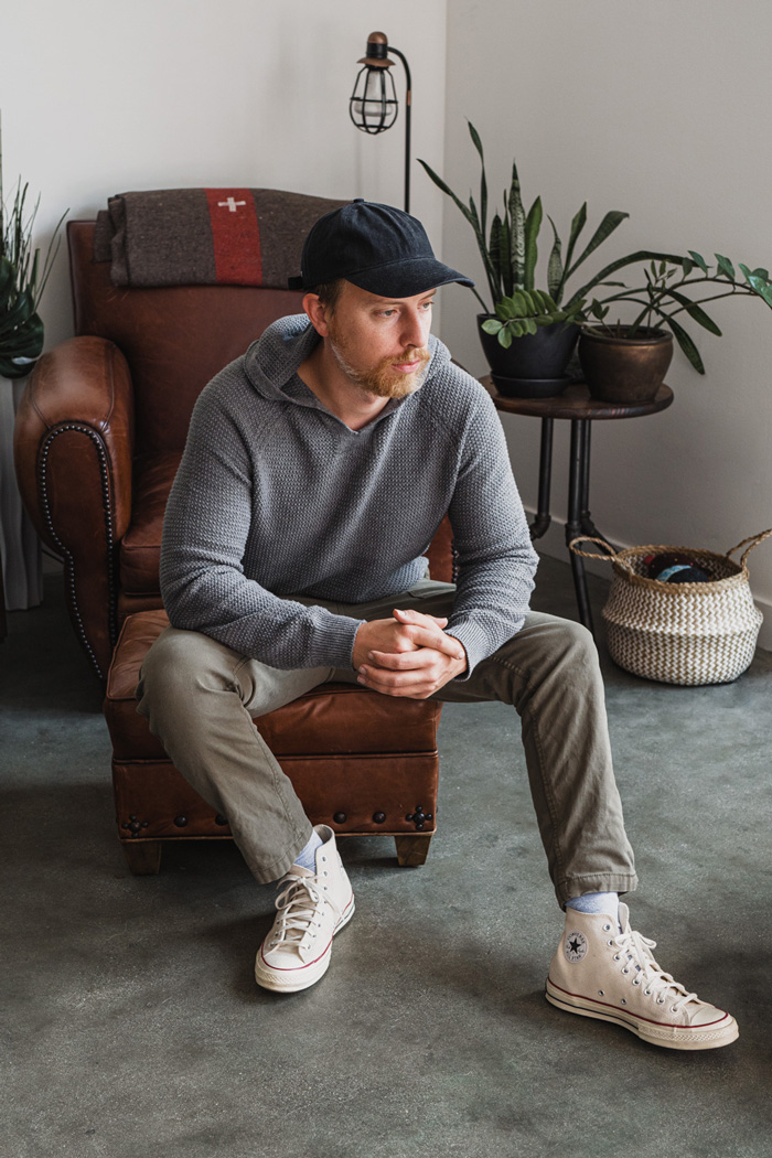 long sleeve sweater hoodie =outfit