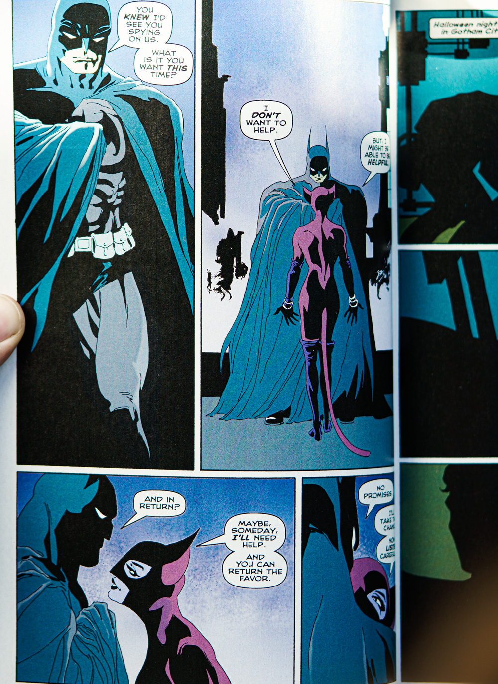 The Long Halloween comic page