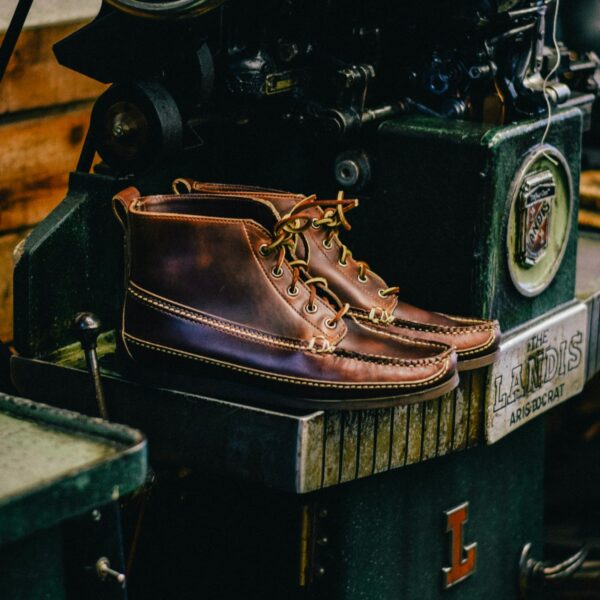 image of a pair of brown leather boots