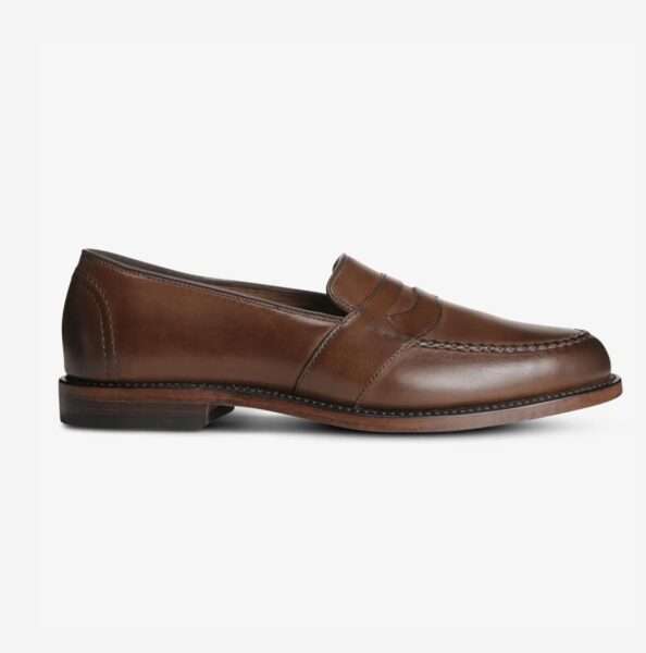 image of dark brown penny loafer