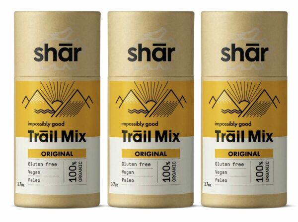 image of three packages of trail mix