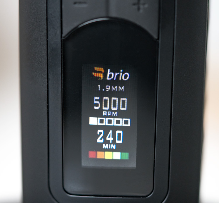 a brio bearscape beard trimmer digital battery meter