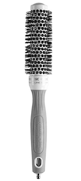 image of a round ceramic hair brush