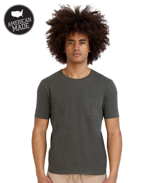 image of a man wearing a black shirt