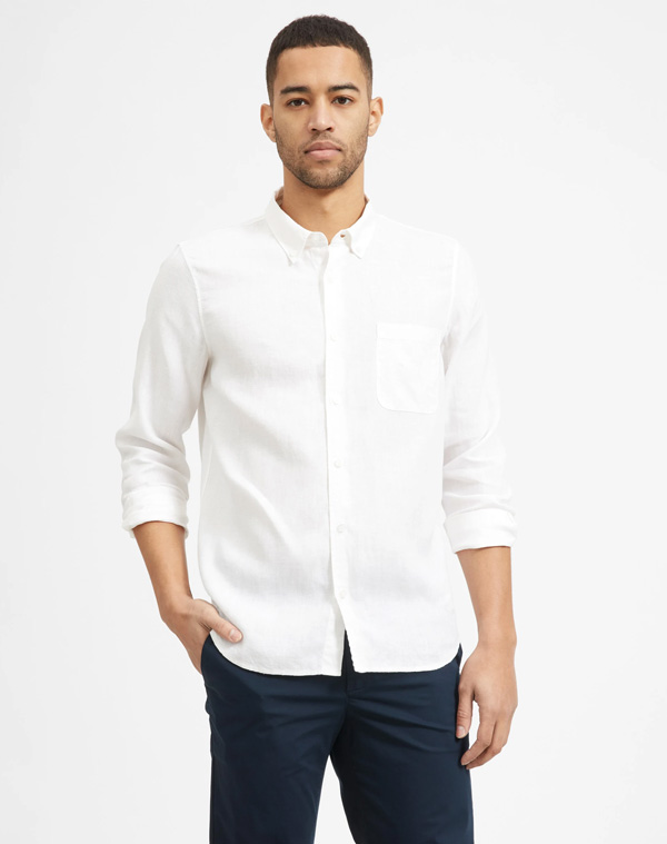 everlane linen shirt